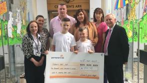 Limerick family donate €6,000 to Children's Ark Unit in memory of late Aimee