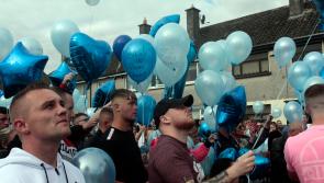 Limerick community out in force as balloons released in memory of murdered boxer