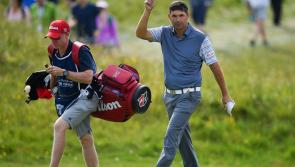 WATCH: Irish Open leader Padraig Harrington leaves huge Lahinch galleries spellbound