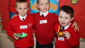 WATCH: Young Limerick pupils start their first ever day at school