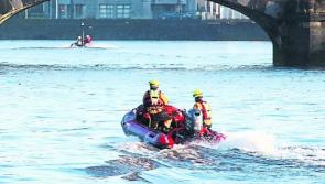 Emergency services deployed to river rescue in Limerick city 