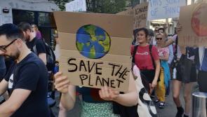 WATCH: Young climate change protesters take to streets of Limerick 