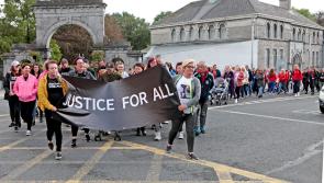 'We all just need justice':  Over 100 take to the streets for Limerick's unsolved murders