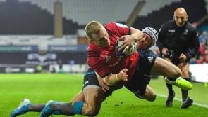 WATCH: Munster score dramatic bonus point win over Ospreys in Heineken Champions Cup