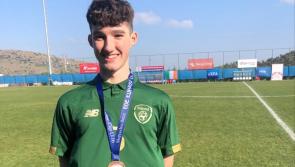 Limerick's John Ryan helps Rep of Ireland U16s to third place finish in Turkey