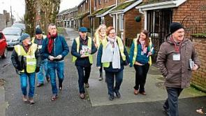 SLIDESHOW: On the canvass with Maurice Quinlivan in Limerick City