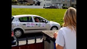 WATCH: Limerick FC star and fiancee stunned by drive-by hen party
