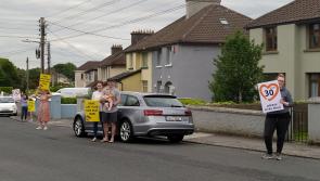 'Drive like your kids play here' say Limerick protesters
