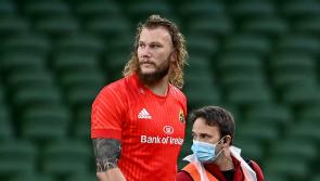 Injured Munster second-row RG Snyman aims to 'come back a better player'