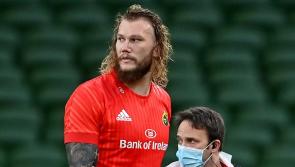 Munster Rugby provide RG Snyman injury update