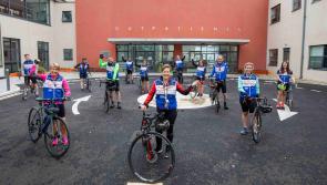 SLIDESHOW: Staff at University Hospital Limerick embark on 200km charity cycle