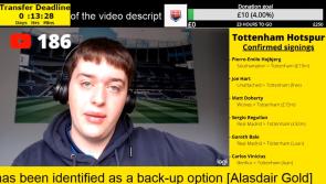 Limerick content creator and Spurs superfan raising funds for charity with Deadline Day live-stream