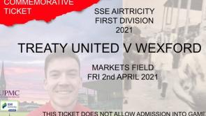 Treaty United issue special virtual match ticket for Good Friday clash