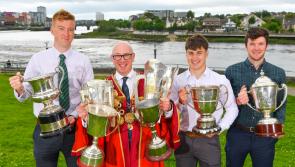 Cup magic as Limerick GAA VIPs visit the Mayor