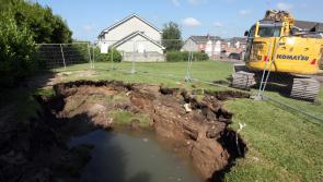BREAKING: 'It was like a tsunami' - Massive sinkhole opens up in Limerick housing estate