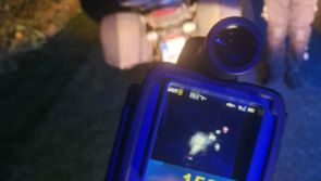 Fine issued to motorcyclist caught driving 56kph over speed limit