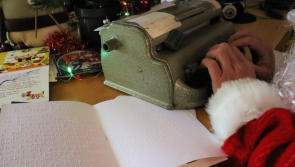 NCBI helps Santa send accessible letters in braille to vision impaired Irish children