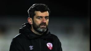 Treaty United manager Tommy Barrett short-listed for prestigious award