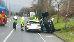 Emergency services attend crash on Limerick road 
