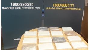 Gardai seize cocaine valued at over €1 million 