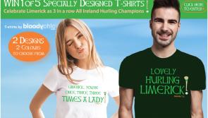 WIN 1 of 5 T-shirts to celebrate LIMERICK’S 3 All Irelands!