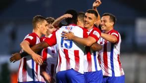 WATCH: Spectacular 30 yard goal helps Treaty Utd defeat league leaders Cork City