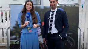WATCH: Former Love Island star at Punchestown 2023