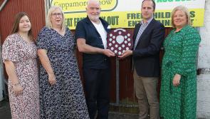 WATCH: Husband presents plaque to Cappamore Show in memory of beloved Limerick wife