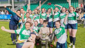 IN PICTURES: Fans line out to support Limerick teams in ladies derby final 
