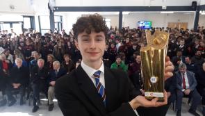 WATCH: Joyous scenes as BT Young Scientist winner returns to Limerick school