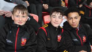 IN PICTURES: Schools show support for Ardscoil R&iacute;s against Glenstal Abbey in Munster Schools Junior Cup 