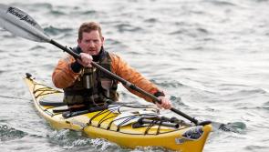 Brave Irish man Adrian Harkin with Motor Neurone Disease paddles to raise €1million 
