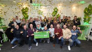 Champagne celebrations as work syndicate win Lotto