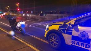 Gardaí clock motorcyclist doing 'crazy' speed at night on M50 motorway