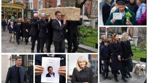 PICTURES: Family, friends and ex-RTÉ colleagues gather for Charlie Bird's memorial service