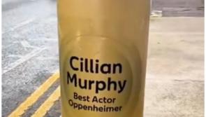 Gold post box unveiled near Cillian Murphy's childhood home to celebrate Oscar win