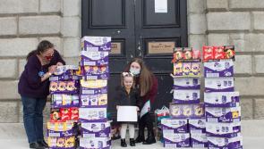 'Sister's Act' of kindness as they donate 800 eggs to sick children this Easter