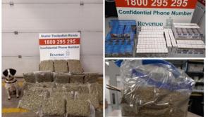 Cannabis 'destined for Limerick' sniffed out by detector dogs Milo and Grace