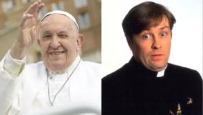 You must be joking! Father Ted icon and RTÉ hosts among comedians meeting the Pope this week