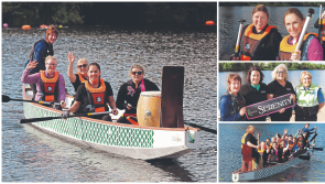 PICTURES: Breast cancer survivors savour the  freedom as they paddle the water in Limerick