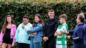 PICTURES: Claughaun and Crecora-Manister supporters get behind their clubs in Limerick Intermediate Football clash 
