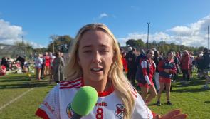 WATCH: Croagh-Kilfinny camogie captain Reba Kenny reacts to her sides intermediate county final victory 
