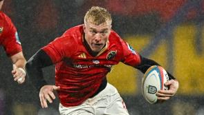 Exciting Limerick centre signs contract extension with Munster Rugby