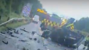 Engine ripped from car in high-speed collision close to Limerick border
