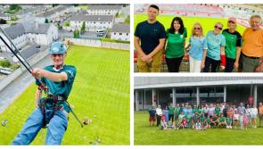 PICTURES: Abseil fundraiser at Thomond Park for a County Limerick community hall