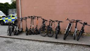 Gardai seize e-scooters and e-bikes during 'Day of Action' targeting Dublin criminals