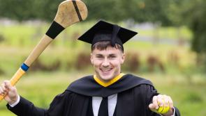 Limerick senior hurling star graduates from University of Limerick 