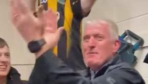 WATCH: Jubilant Garryspillane dressing room erupts as Limerick manager John Kiely offers congratulations