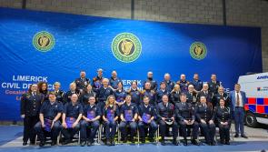 Limerick Civil Defence volunteers honoured at awards celebrating their decades of service