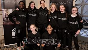Limerick teenagers lead the way in new cycling initiative #AndSheCycles